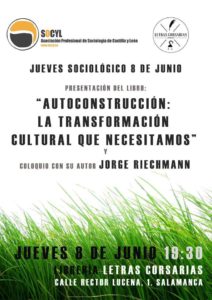 Jueves Sociológicos, Letras Corsarias, Salamanca