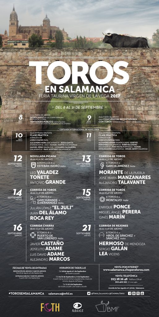 Feria Taurina de Salamanca 2017