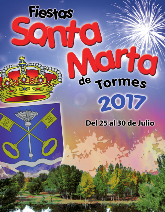 Cartel, Ferias y Fiestas 2017, Santa Marta de Tormes