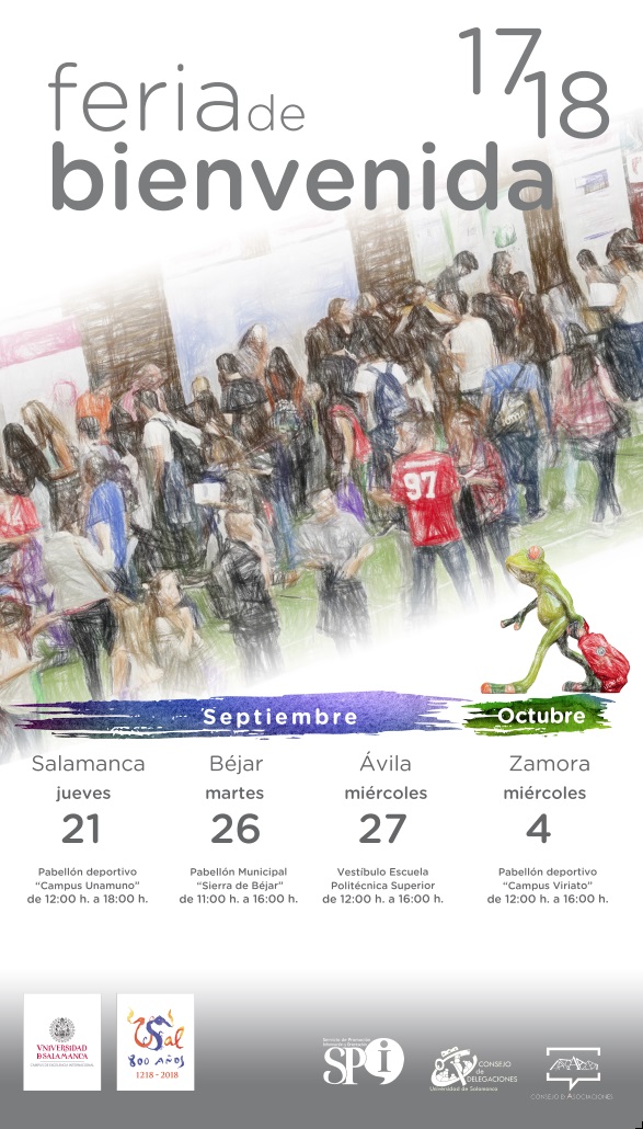 Feria de Bienvenida 2017-2018 Universidad de Salamanca Septiembre