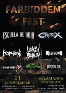 Farbidden Fest 2017, CAEM, Salamanca