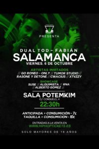 Dual Tod - Fabián + Invitados Potemkim Salamanca Octubre 2017