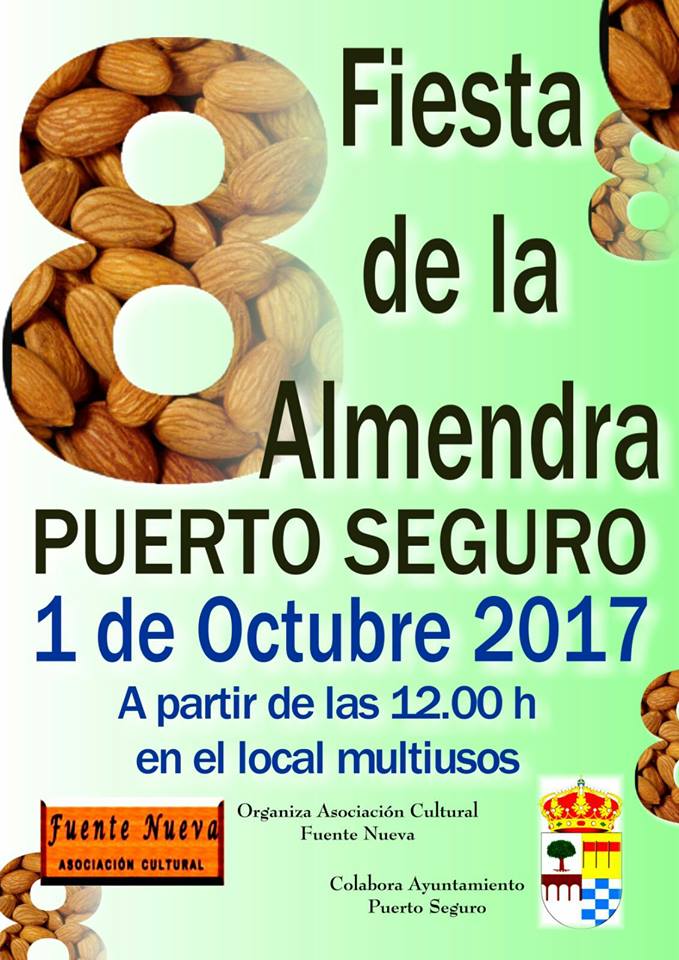 VIII Fiesta de la Almedra Puerto Seguro Octubre 2017