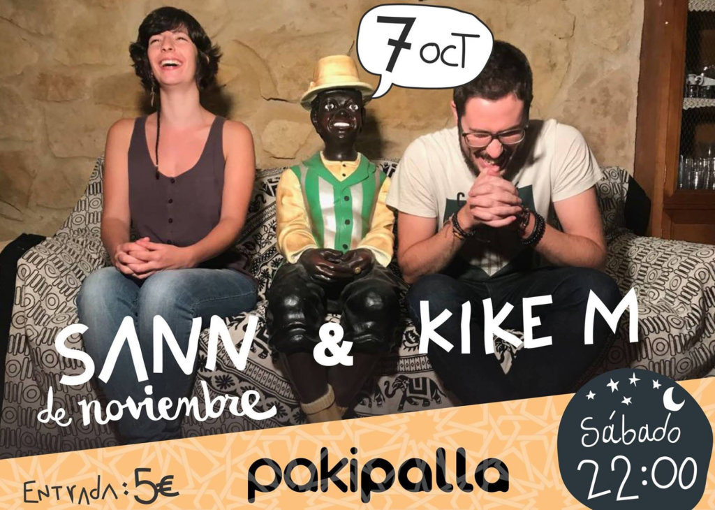 Sann & Kike M Pakipalla Salamanca Octubre 2017