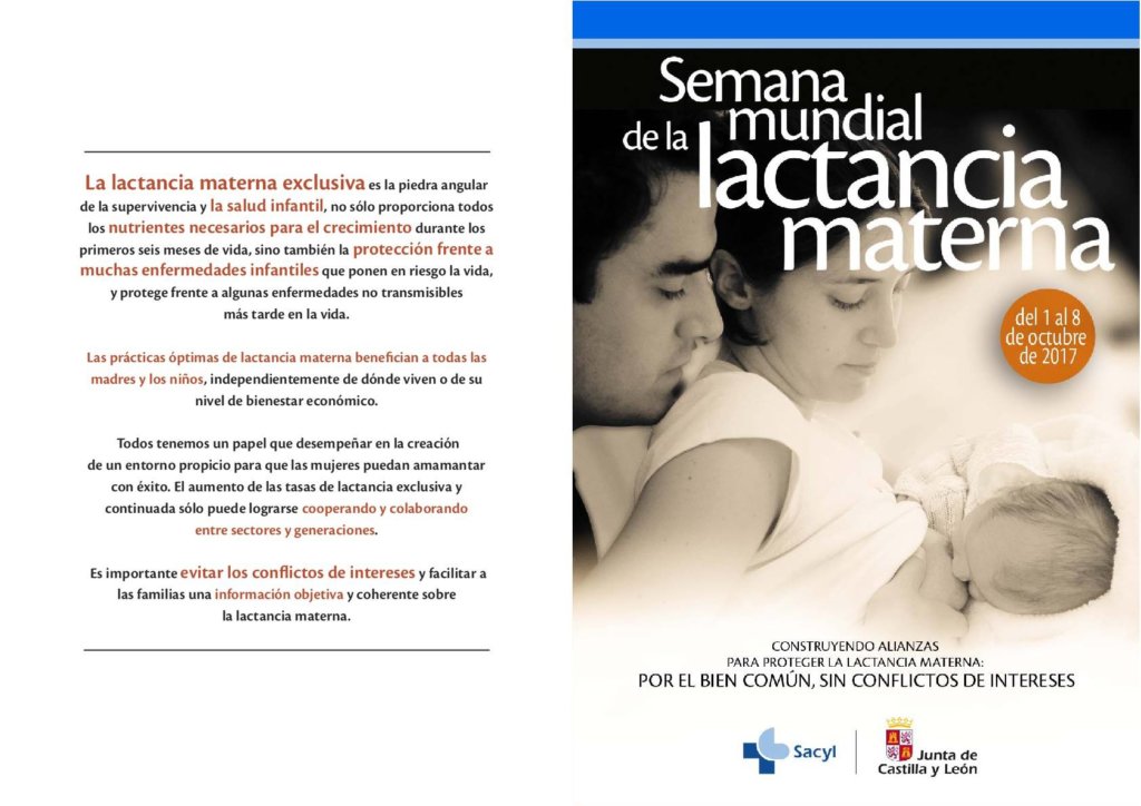 Semana de la Lactancia Materna Centro Comercial El Tormes Santa Marta de Tormes Octubre 2017