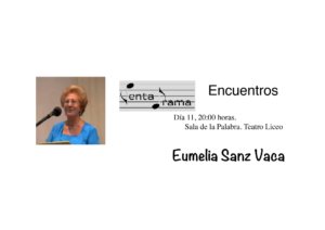 Eumelia Sanz Vaca Pentadrama Salamanca Octubre 2017