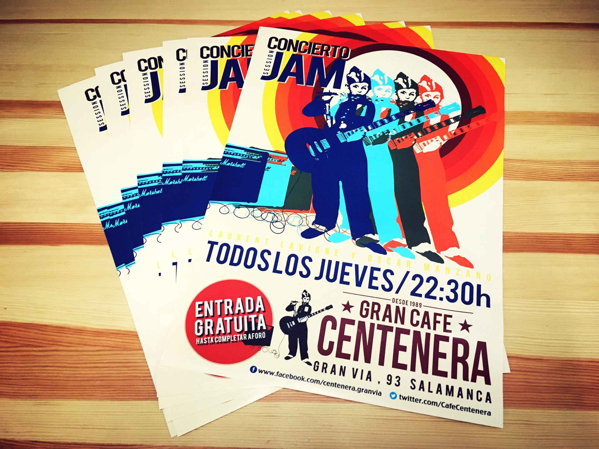 Concierto Jam Session Centenera Salamanca 2017-2018