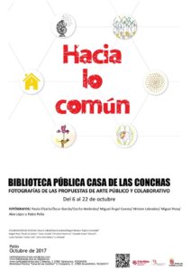 Hacia lo común Casa de las Conchas Salamanca Octubre 2017