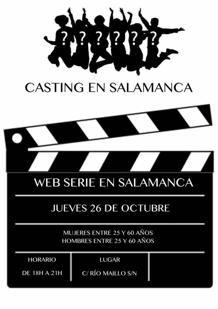 Web Serie en Salamanca Casting Octubre 2017