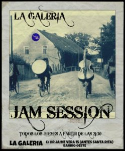 Jam Session La Galería Salamanca 2017-2018