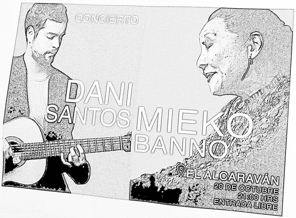 Dani Santos + Mieko Banno El Alcaraván Salamanca Octubre 2017