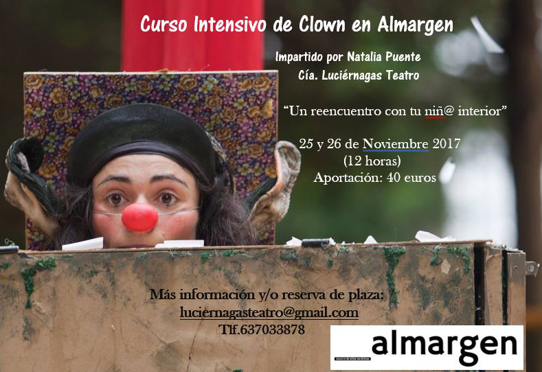 Espacio __Almargen Curso Intensivo de Clown Salamanca Noviembre 2017