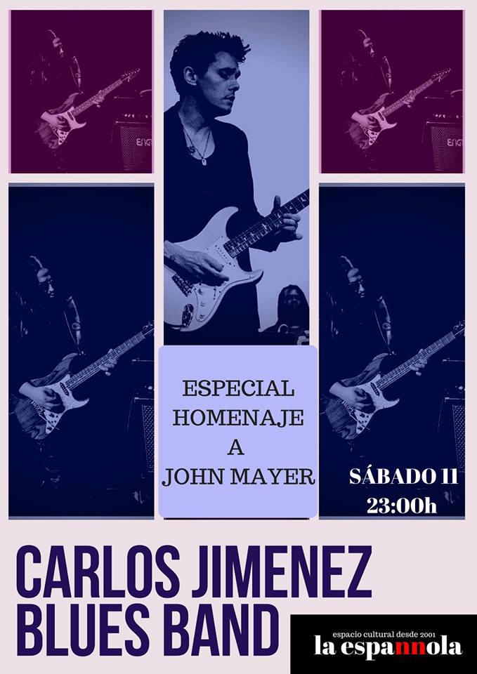 La Espannola Carlos Jiménez Blues Band Salamanca Noviembre 2017