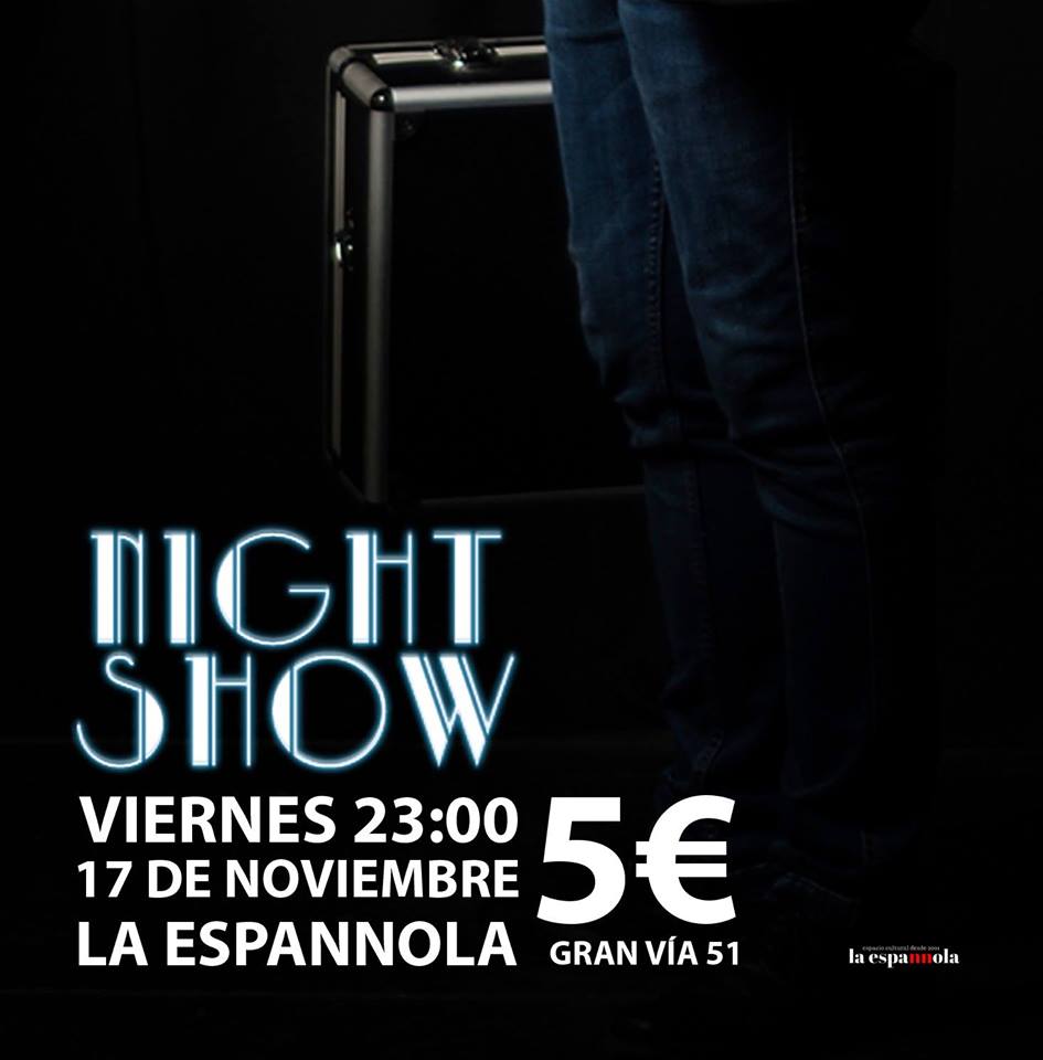 La Espannola Toni Rivero Night Show Salamanca Noviembre 2017