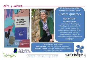 Serendípity Estate quieto y aprende Salamanca Noviembre 2017