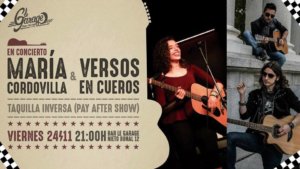 Le Garage MCC María Cordovilla & Versos en Cueros Salamanca Noviembre 2017