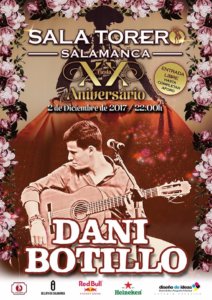 Sala Torero Dani Botillo Salamanca Diciembre 2017
