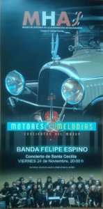 Museo de Historia de la Automoción de Salamanca MHAS Banda Felipe Espino Noviembre 2017
