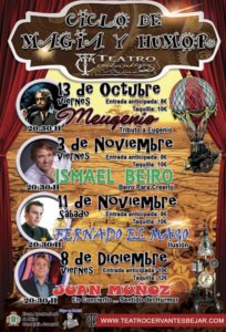 Teatro Cervantes Ciclo de Magia y Humor Béjar 2017