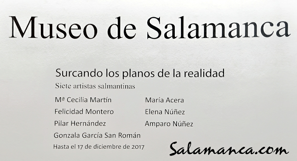 Museo de Salamanca Surcando los planos de la realidad Noviembre diciembre 2017