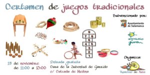Certamen de Juegos Tradicionales Remolino de Arte Salamanca Noviembre 2017