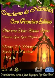 Iglesia de la Purísima Coro Francisco Salinas Salamanca Diciembre 2017