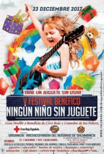 V Festival Benéfico Ningún niño sin juguete Salamanca Diciembre 2017