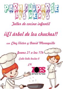 Asociación de Vecinos Barrio del Oeste ZOES Taller de Cocina Infantil Salamanca Diciembre 2017