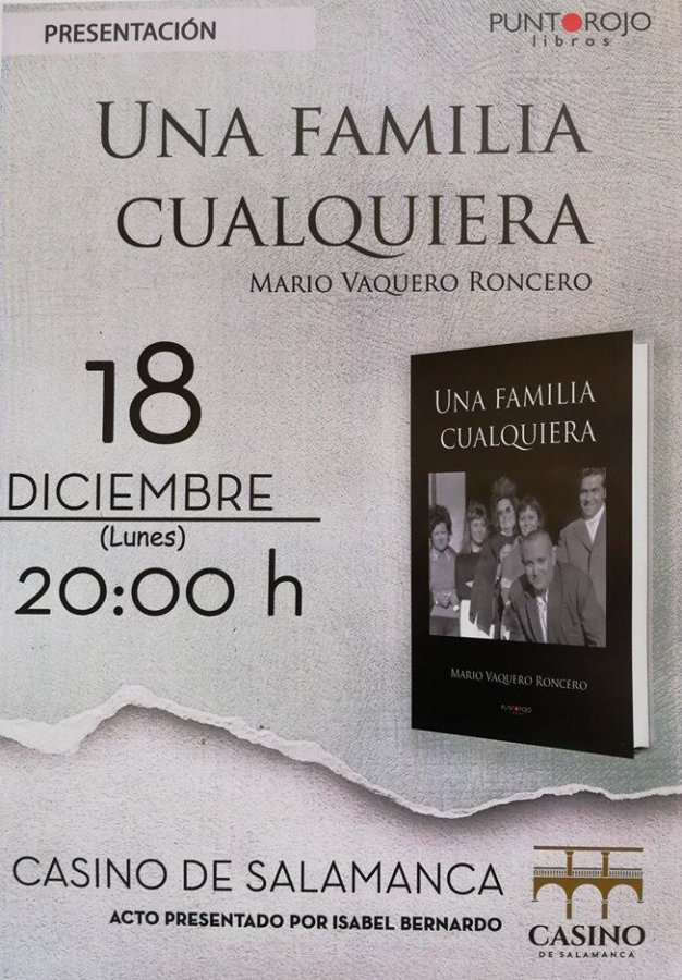 Casino de Salamanca Una familia cualquiera Diciembre 2017