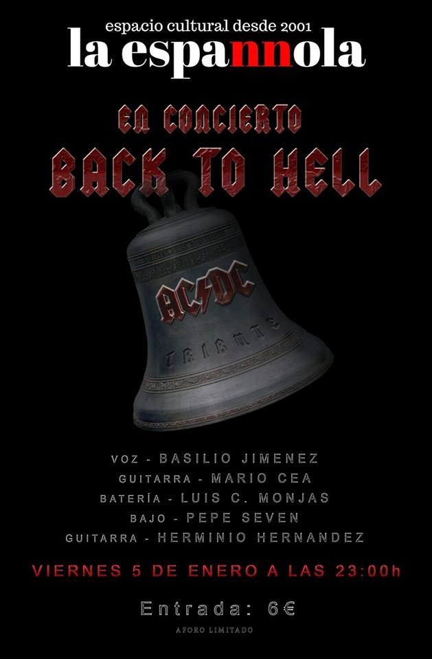 La Espannola Back to Hell Salamanca Enero 2018