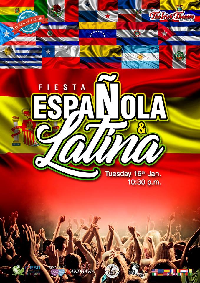 The Irish Theatre Fiesta Española & Latina Salamanca Enero 2018