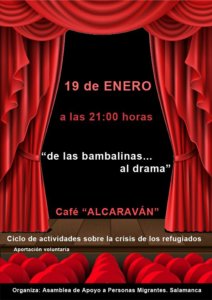 El Alcaraván Desde las bambalinas al drama Salamanca Enero 2018
