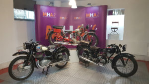 Tres nuevas motos para el Museo de Historia de la Automoción de Salamanca