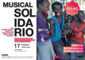 Salón Padre Basabe Grupo de Teatro Musical AContratiempo Ellas Salamanca 2018
