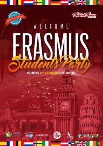 The Irish Theatre Welcome Eramus Students Party Salamanca Febrero 2018
