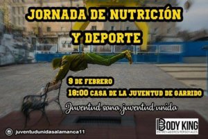 Casa de la Juventud de Garrido Jornada de Nutrición y Deporte Salamanca Febrero 2018