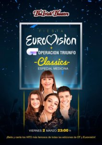 The Irish Theatre Fiesta Eurovisión + Operación Triunfo Salamanca Marzo 2018.