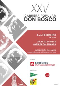 XXV Carrera Popular Don Bosco Salamanca Febrero 2018