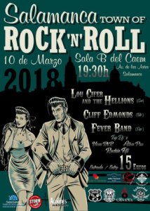 Centro de las Artes Escénicas y de la Música CAEM Salamanca Town of Rock and Roll 2018 Marzo