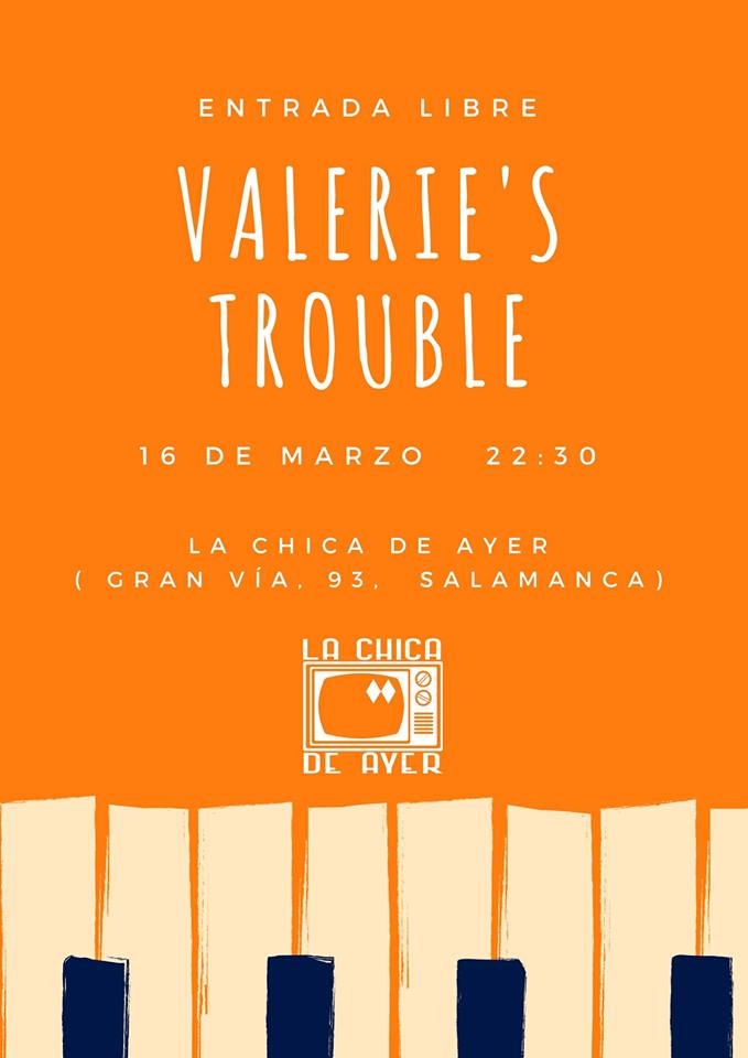 Tío Vivo Valerie's Trouble Salamanca Marzo 2018