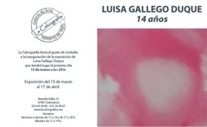 La Calcografía Luisa Gallego Luque Salamanca Marzo abril 2018