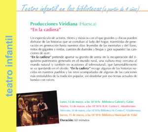 Salamanca Producciones Viridiana En la cadiera Marzo 2018