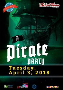 The Irish Theatre Pirate Party Salamanca Abril 2018