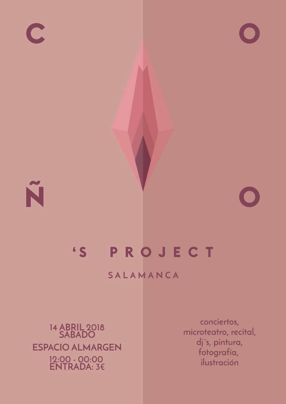 Espacio Almargen Festival Coño's Project Salamanca Abril 2018