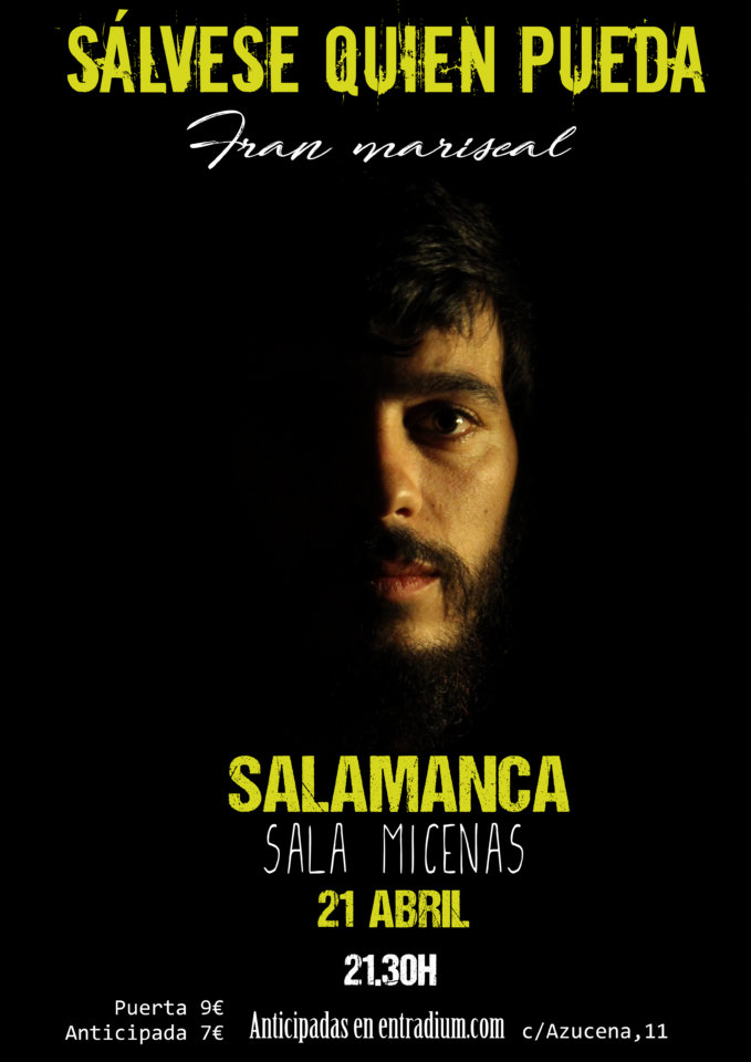 Sala Micenas Adarsa Fran Mariscal Salamanca Abril 2018