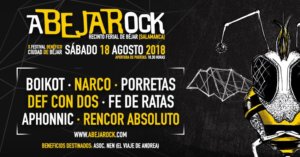 Béjar X Festival Benéfico AbejaRock Agosto 2018
