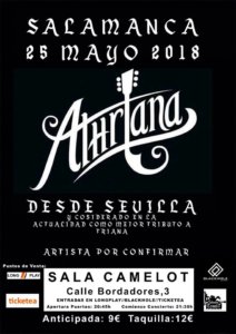Camelot Athriana Salamanca Mayo 2018