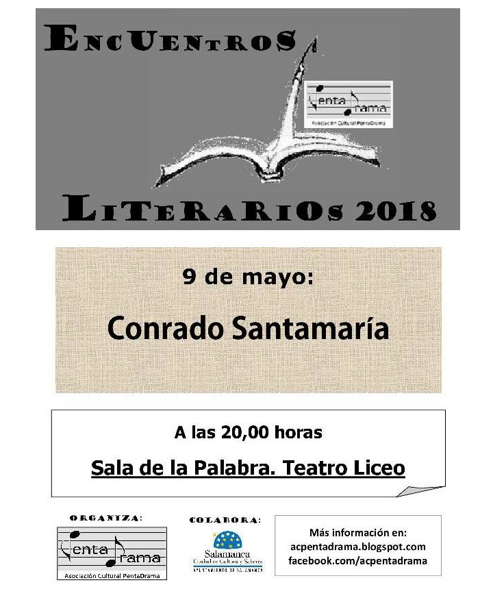 Teatro Liceo Conrado Santamaría Bastida Pentadrama Salamanca Mayo 2018