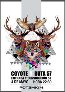 Potemkim Coyote + Ruta 57 Salamanca Mayo 2018