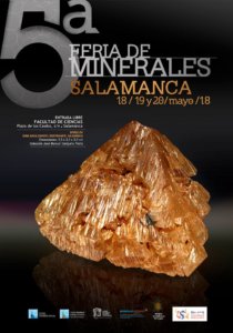 Ciencias y Ciencias Químicas V Feria de Minerales Salamanca Mayo 2018